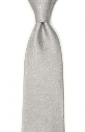 ORNATE Silver cravate