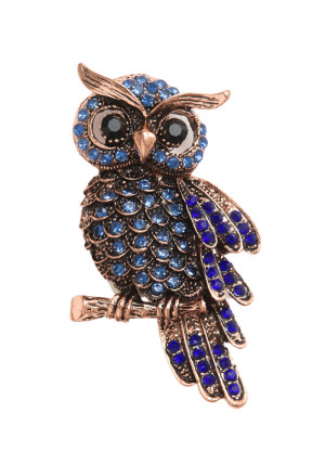 OWL BLUE épinglette