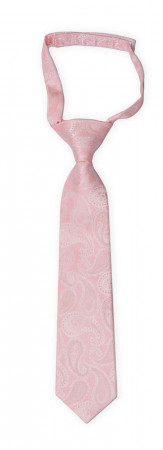 PARANYMPH Light pink petite cravate enfant pré-nouée