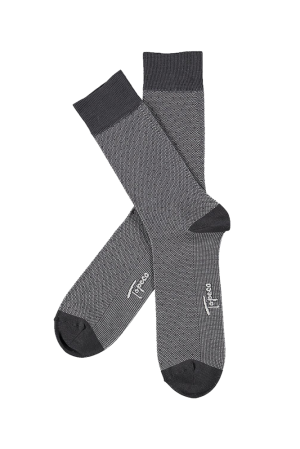 PATTERN ANTHRACITE MELANGE chaussettes