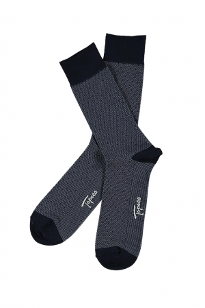 PATTERN NAVY chaussettes