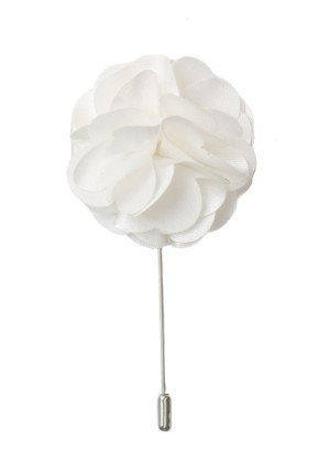 PETALS XL WHITE épinglette