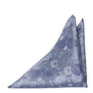 PROPOSAL Dusty blue pochette de costume