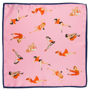 RAGAZZA COPERTINA PINK pochette de costume