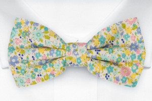 ROSERIDDLER Turquoise nœud papillon