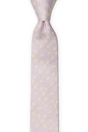 ROSYPOSY Pale pink cravate slim