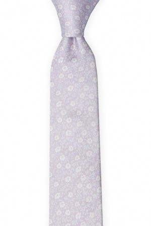ROSYPOSY Pale purple cravate slim