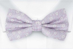 ROSYPOSY Pale purple nœud papillon