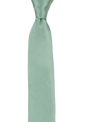 SATIN GREYED JADE cravate pour enfant medium