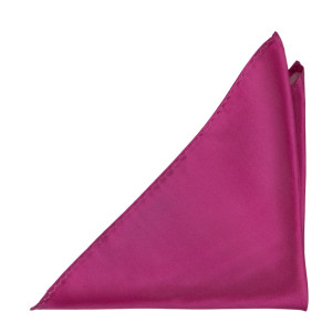SATIN HOT PINK pochette de costume