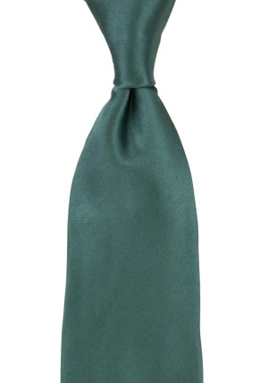 SATIN JUNIPER GREEN cravate