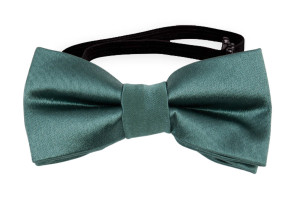 SATIN JUNIPER GREEN nœud papillon bébé