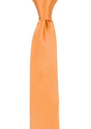 SATIN PEACH cravate pour enfant medium