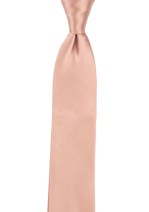 Satin Pearl Pink cravate pour enfant medium