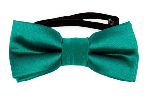 SATIN PERSIAN GREEN nœud papillon bébé