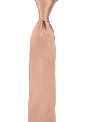 Satin Rose Gold cravate pour enfant medium