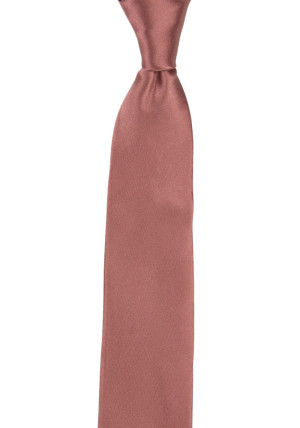 Satin Rose Wood cravate pour enfant medium
