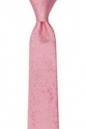 SAVETHEDATE Pink cravate slim