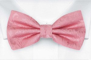 SAVETHEDATE Pink nœud papillon