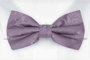 SAVETHEDATE Purple nœud papillon