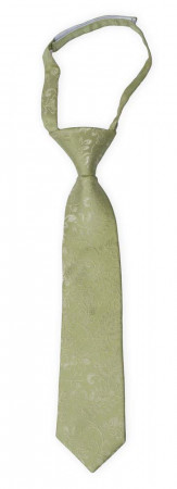 SAVETHEDATE Tea green petite cravate enfant pré-nouée