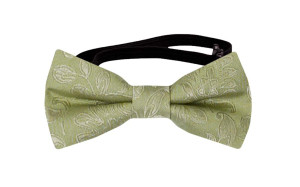 SAVETHEDATE Tea green nœud papillon bébé