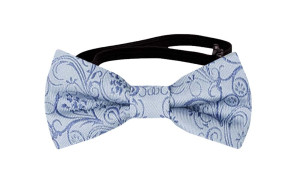 SCROLLER Light blue nœud papillon bébé