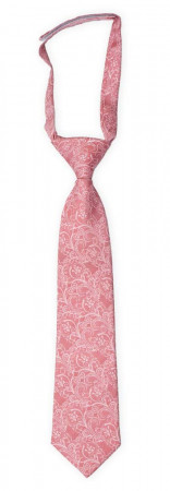 SCROLLER Vintage pink petite cravate enfant pré-nouée