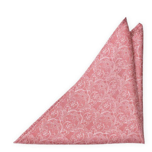 SCROLLER Vintage pink pochette de costume