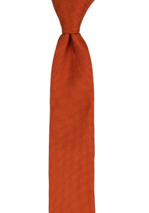 SKOJARE ORANGE cravate slim