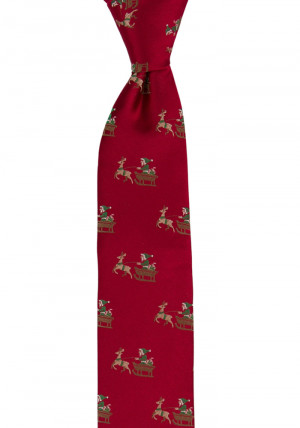 SLEIGHRIDER RED cravate slim