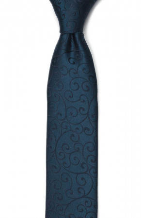 SNAZZY Dark blue cravate slim