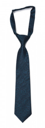 SNAZZY Dark blue petite cravate enfant pré-nouée