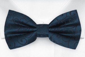 SWANKY Dark blue nœud papillon pré-noué