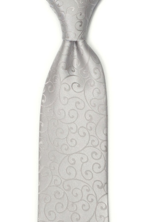 SNAZZY Silver cravate