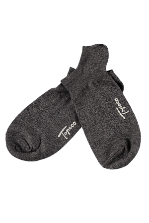 SNEAKER SOLID BLACK chaussettes