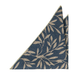 SOLICITOUS BLUE pochette de costume