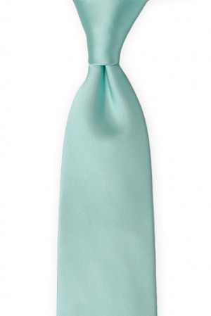 SOLID Aquamarine turquoise cravate