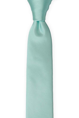 SOLID Aquamarine turquoise cravate pour enfant medium