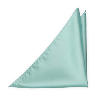 SOLID Aquamarine turquoise pochette de costume