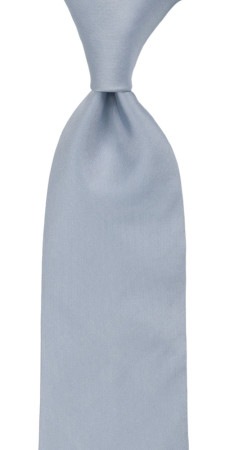 SOLID Baby blue cravate