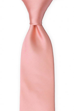 SOLID Blush pink cravate classique