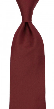 SOLID Burgundy cravate