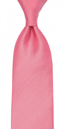 SOLID Dark pink cravate classique
