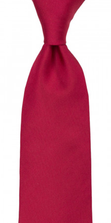SOLID Fuchsia cravate