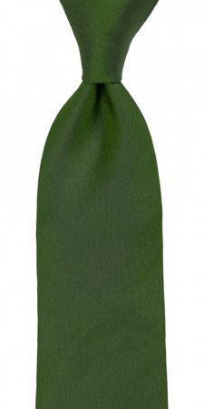 SOLID Green cravate classique