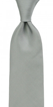 SOLID Grey cravate classique