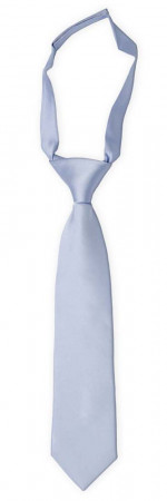 SOLID Ice blue petite cravate enfant pré-nouée