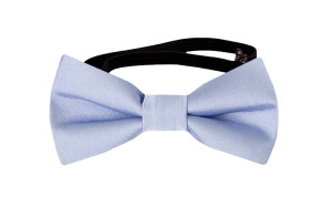 SOLID Ice blue nœud papillon bébé