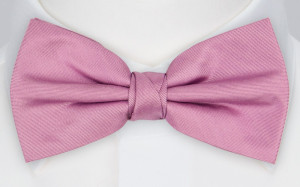 SOLID Lavender Pink nœud papillon pré-noué